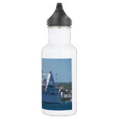 Cruiseschip verlaat Mahon Waterfles (Rechts)