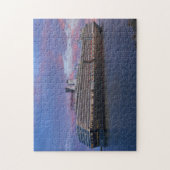 Cruiseschip vroeg in de ochtend legpuzzel (Verticaal)