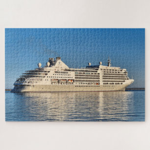Cruiseschip vroege ochtend, Buitenhaven 2 Legpuzzel