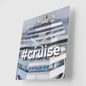 Cruiseschip Watch Vierkante Klok (Hoek)