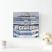 Cruiseschip Watch Vierkante Klok (Huis)