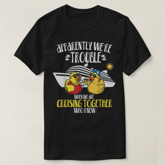 Cruisesegenfamilie cruiseschip T T-shirt (Design voorkant)