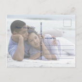 CruiseShip Yacht Destination Wedding Save the Date Aankondigingskaart (Achterkant)