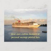 Cruisesom in Nassau Briefkaart (Voorkant)