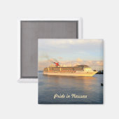 Cruisesom in Nassau Magneet (Voorkant / Achterkant)