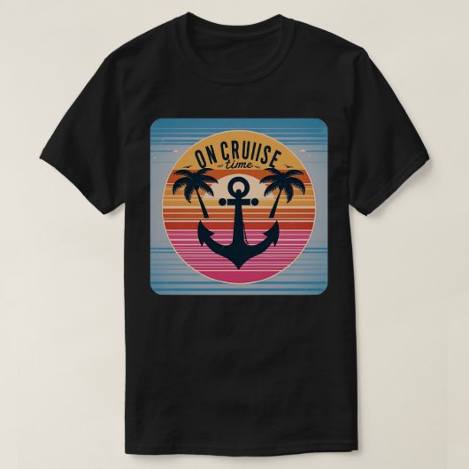 Cruisetijd Cruise Squad Matching Family Summer T-shirt (Design voorkant)
