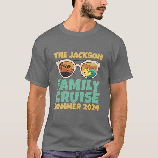 Cruisevak met groepsgezinshereniging Koel Matching T-shirt (Voorkant)