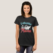 Cruisevakantie Mom Bahama's Trip Bahama Mama T-shirt (Voorkant volledig)