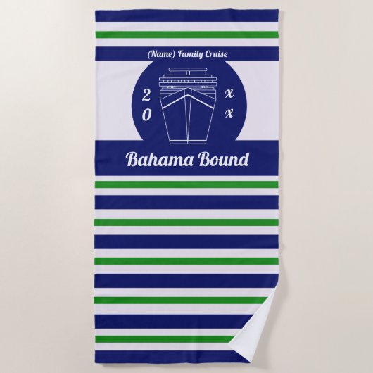 Cruisevakantie Strandlaken (Voorkant)