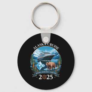 Cruisin Alaska 2025 Familie Alaska Cruise Grappige Sleutelhanger