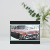 Cruisin Briefkaart (Staand voorkant)