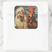  “Cruisin’ Classics” Cheesy Chickens Sticker (Tas)