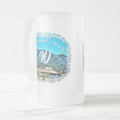 Cruisin' into Paradise Vallarta 0946 Matglas Bierpul (Voorkant links)