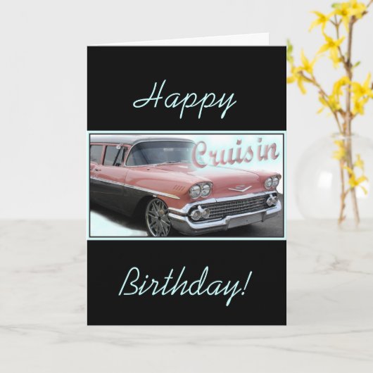 Cruisin Kaart (Gele Bloem)