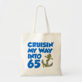 Cruisin' My Way in 65 Canvas tas (Voorkant)