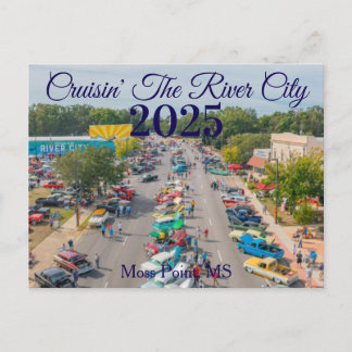 Cruisin' The River City 2025 Briefkaart