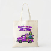 cruisin through christmas tote bag (Voorkant)