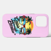Cruisin’ Through Paradise: Tropische Ontsnappingsv Case-Mate iPhone Case (Achterkant (horizontaal))