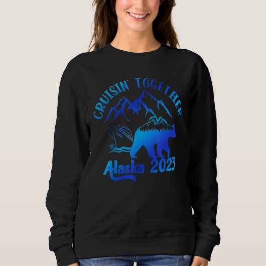 Cruisin Together Alaska 2023 Family Matching Trui (Voorkant)