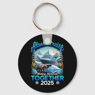 Cruisin Together Alaska 2025 Alaska Cruise Familie Sleutelhanger