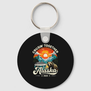 Cruisin Together Alaska 2025 Cruise Gezinsreis Sleutelhanger