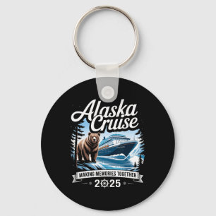 Cruisin Together Alaska 2025 Familie Vriend Alaska Sleutelhanger