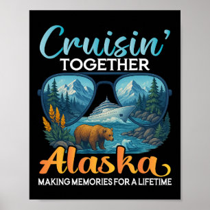 Cruisin Together Alaska 2025 Groep Alaska Cruise F Poster