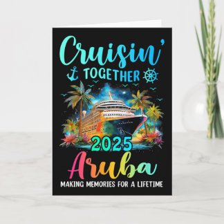 Cruisin 'Together Aru 2025 Familie Cruise Vakantie Kaart