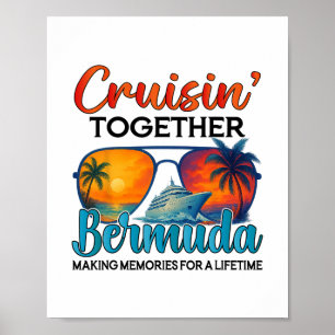 Cruisin Together Bermuda 2025 Vrienden Bermuda Cru Poster