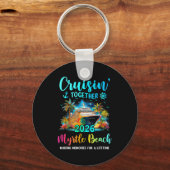 Cruisin' Together Myrtle Beach 2026 Family Cruise  Sleutelhanger (Voorkant)