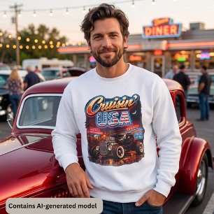 Cruisin' USA Vintage Hot Rod Trui