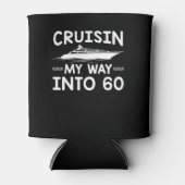 Cruisin Way naar 60th Birthday Cruising Blikjeskoeler (Voorkant)