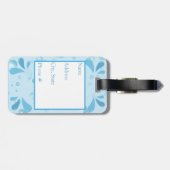 Cruising Alaska bergen gepersonaliseerd Bagagelabel (Achterkant horizontaal)