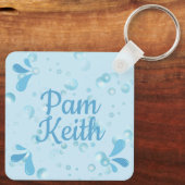 Cruising Alaska bergen Sleutelhanger (Achterkant)