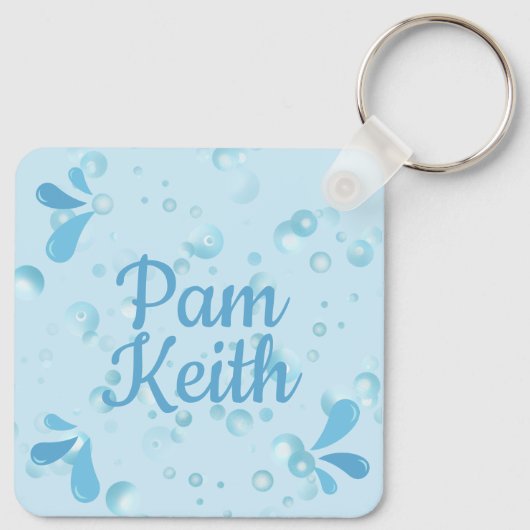 Cruising Alaska bergen Sleutelhanger (Achterkant)