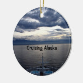 Cruising Alaska Keramisch Ornament (Links)