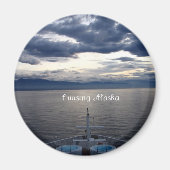 Cruising Alaska Magneet (Voorkant)