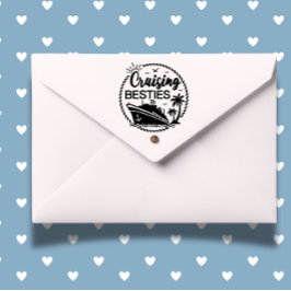 Cruising Besties thema Zelfinktende Stempel