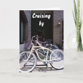 "CRUISING BY" KRIJGT GOEDE WENSEN KAART (Voorkant)