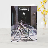 "CRUISING BY" KRIJGT GOEDE WENSEN KAART (Gele Bloem)