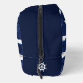 Cruising Cruise Ship Personalised Blue and White Toilettasje (Rechts)