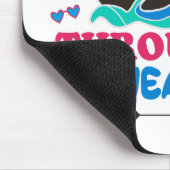 Cruising door 10 jaar bruiloft muismat (Hoek)