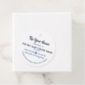 Cruising Duck Custom Bedankjes Labels (In situ)