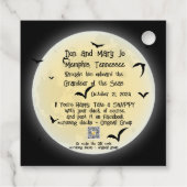 Cruising Duck Labels Halloween (Achterkant)