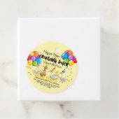 Cruising Duck Labels Nieuwjaar (In situ)