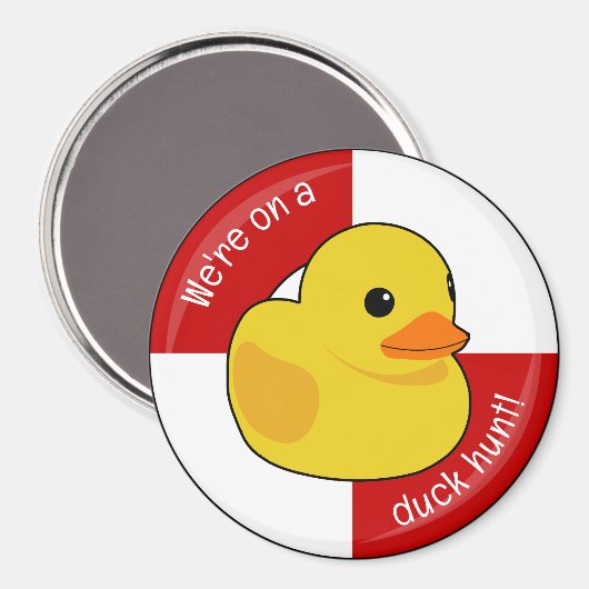 Cruising Duck Stateroom Cabin Door Magneet (Voorkant / Achterkant)