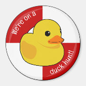 Cruising Duck Stateroom Cabin Door Magneet (Voorkant)