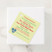 Cruising Duck Tag Bedankjes Labels (In situ)