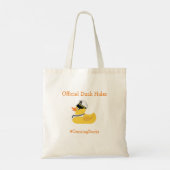 Cruising Duck Tote Bag (Achterkant)
