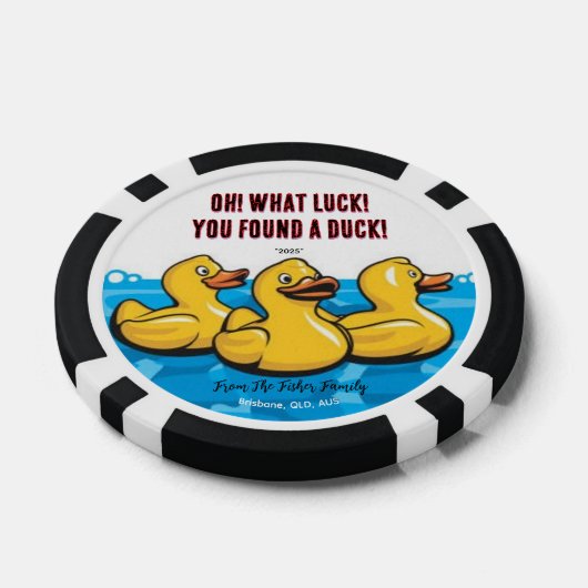 Cruising Ducks aanpasbare verzamelbare tokens (Enkel)